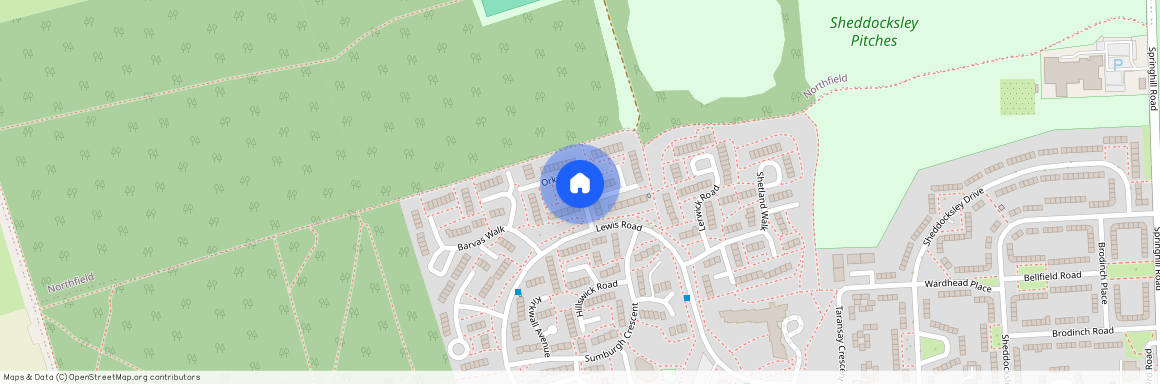 Orkney Avenue, Sheddocksley, Aberdeen, AB16