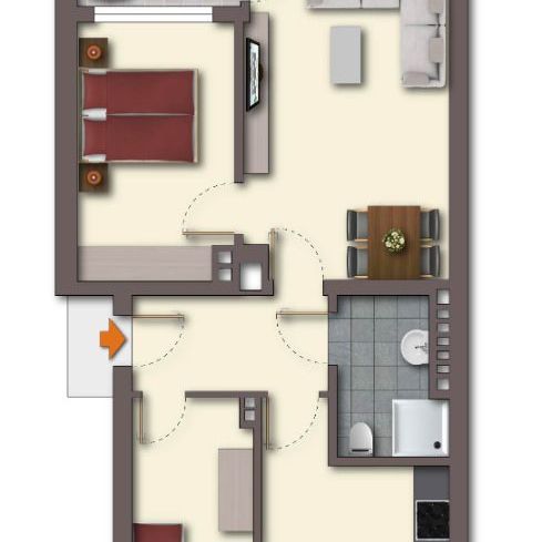 Neudorf neu erleben: Modernisierte Wohnung in Top-Lage - Photo 2