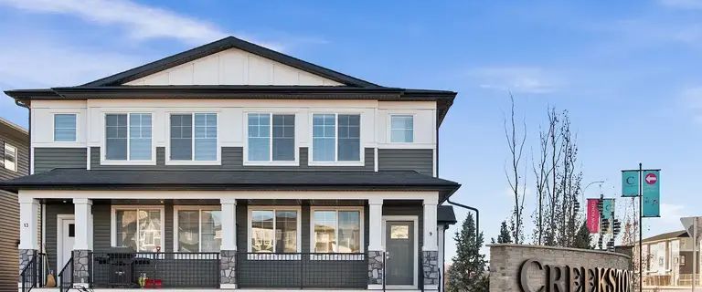 Gorgeous 3-bedroom Duplex with Garage Parking Spot! | 9 Creekstone Drive Southwest, Calgary - Photo 1