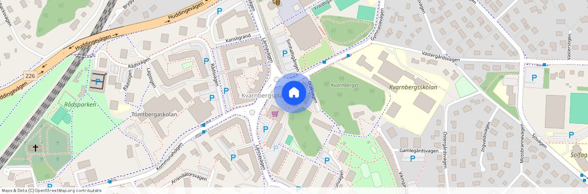 Kvarnbergsplan 14, Huddinge Centrum
