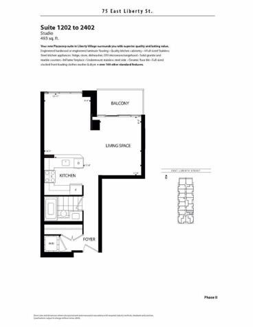For Lease - 75 East Liberty Street Unit# 2402, Toronto, Ontario - Photo 5