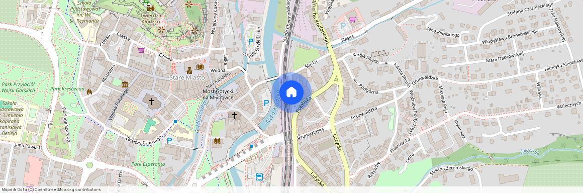 ul. Stanisława Moniuszki, Kłodzko, kłodzki, dolnośląskie