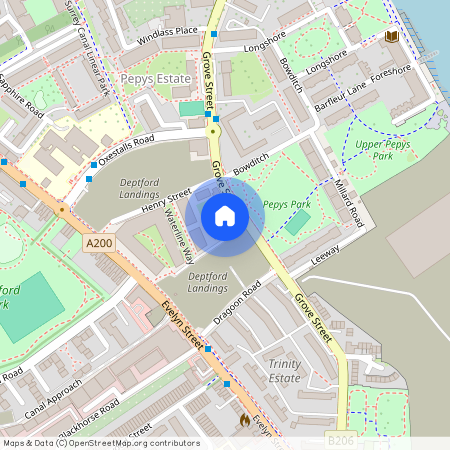 Lacewood Apartments, Deptford Landings, 4 Timberyard Street, Deptford, London, SE8