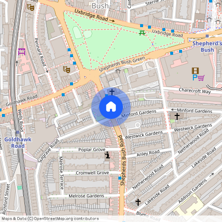 Shepherds Bush Rd, London W6 7NA