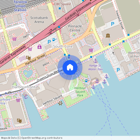 29 Queens Quay Unit# TH102, Toronto