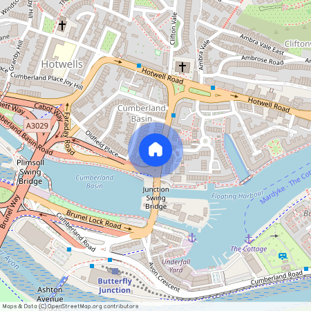 Flat 9 Trinity Place, Merchants Road, Bristol, Somerset, BS8