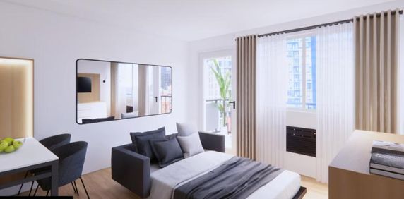 Appartement 1 Ch Intelligent - Montréal Centre, Tout Meublé - Photo 2