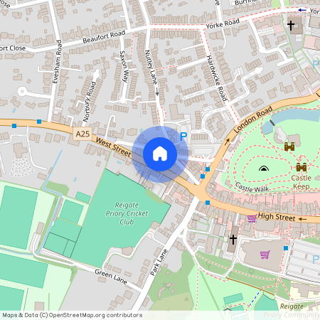 Flat 1, Westcroft, 16 West Street, Surrey, RH2 9BS, Reigate