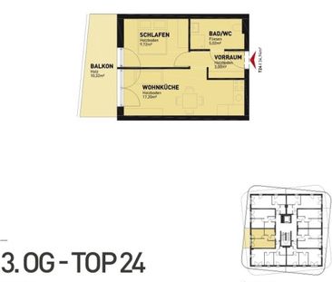 Traumwohnung im 3.Obergeschoss mit herrlicher West-Terrasse und Tie... - Foto 3