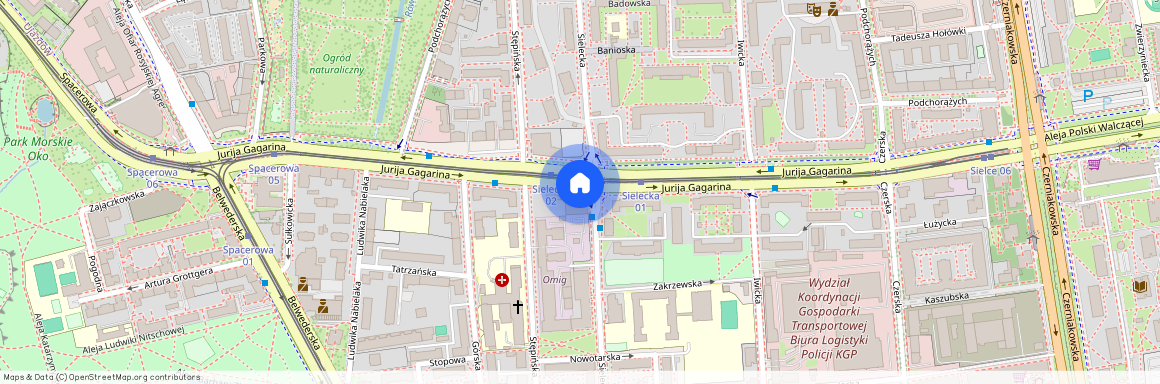 ul. Sielecka, Sielce, Mokotów, Warszawa, mazowieckie