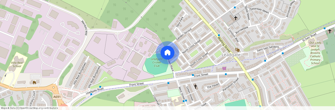 Leadgate Cricket Club, Garden Terrace, Consett, DH8 6EA, United Kingdom