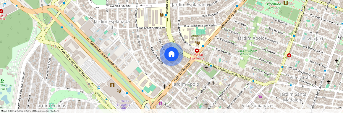 Rua Carlos De Campos, 245, São José Dos Campos, São José Dos Campos - SP, 12242-540, Brazil
