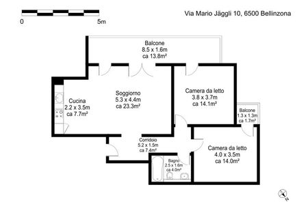 3.5 Zimmer, 67 m², 5. Stock - Photo 4