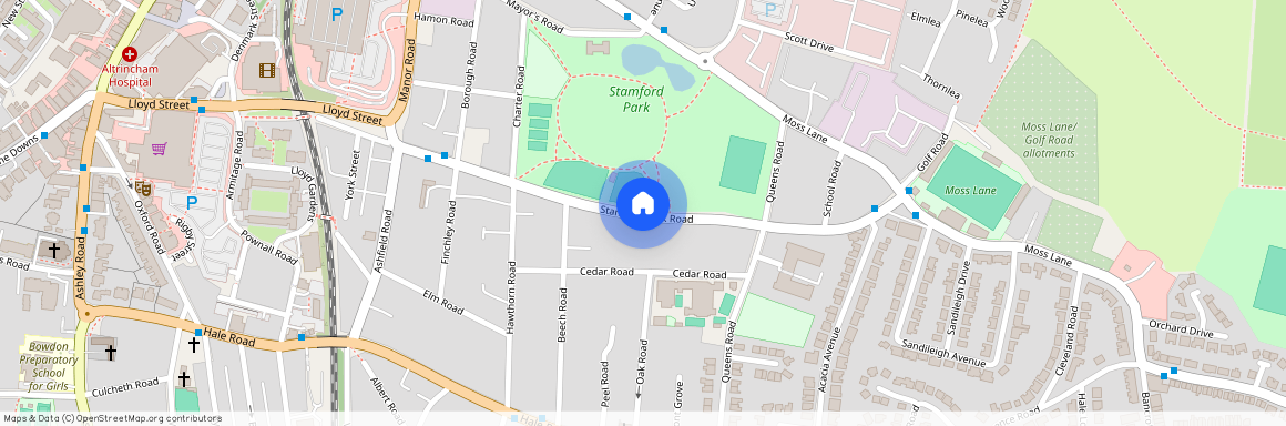 Stamford Park Road, Hale, Altrincham, Cheshire, WA15