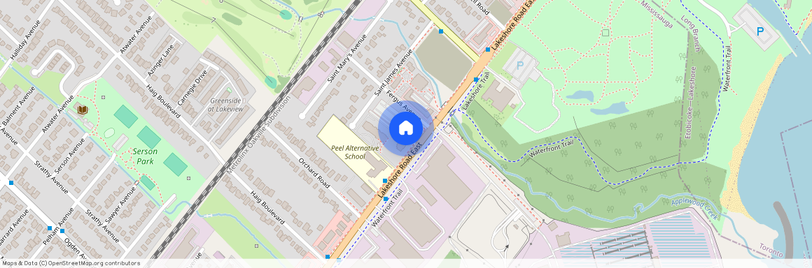 1285 Lakeshore Road, Mississauga, Mississauga, Peel, L5E 1E9
