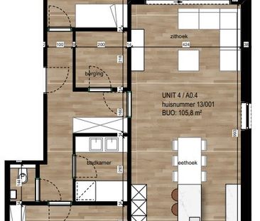 Nieuwbouwappartement met 2 slaapkamers te huur in Maasmechelen - Photo 2