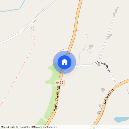 Lon Caernarfon, Pwllheli, LL53