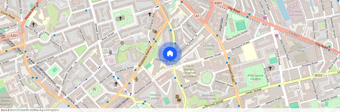 Lloyds Row, St. John Street