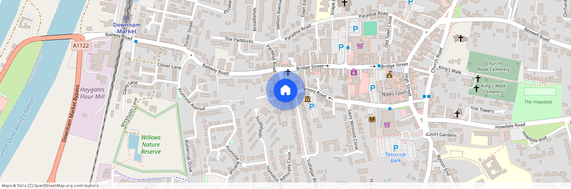 Wade-wright Court, Priory Road, Downham Market, Norfolk, PE38