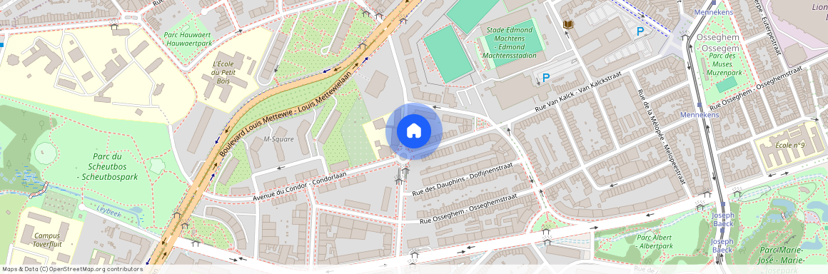 Avenue des Tamaris 23 6.4.2, 1080 Molenbeek-Saint-Jean