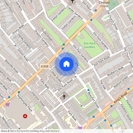 Beaufort Street, Chelsea, London, SW3