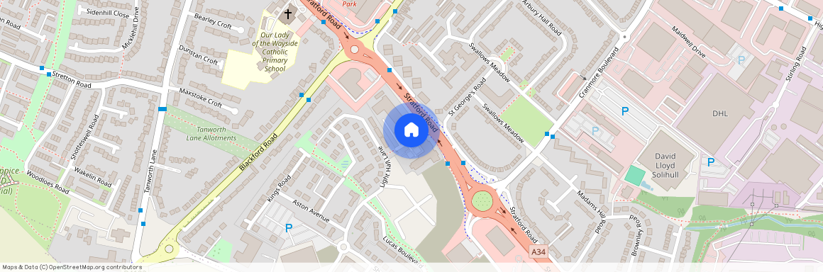 Connaught Close, Shirley, Solihull, West Midlands, B90