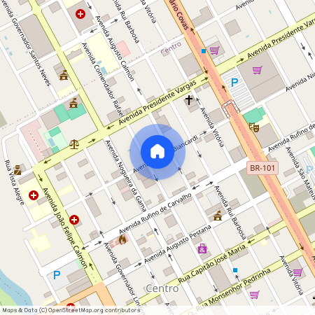 Avenida Nicola Biancardi - de 402 a 900 - lado par, Centro, Linhares, ES, 29900206