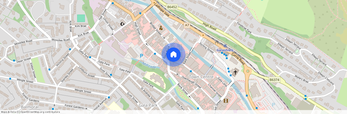 3B Douglas Bridge House, Channel Street, Galashiels, TD1 1BN