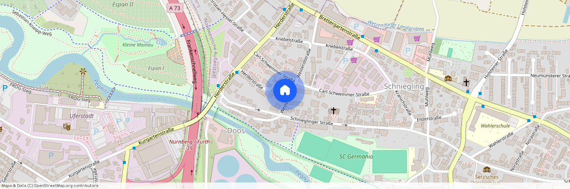 Westendstr. 9 Nürnberg, 90427 Nürnberg (Mittelfr) - Nordstadt