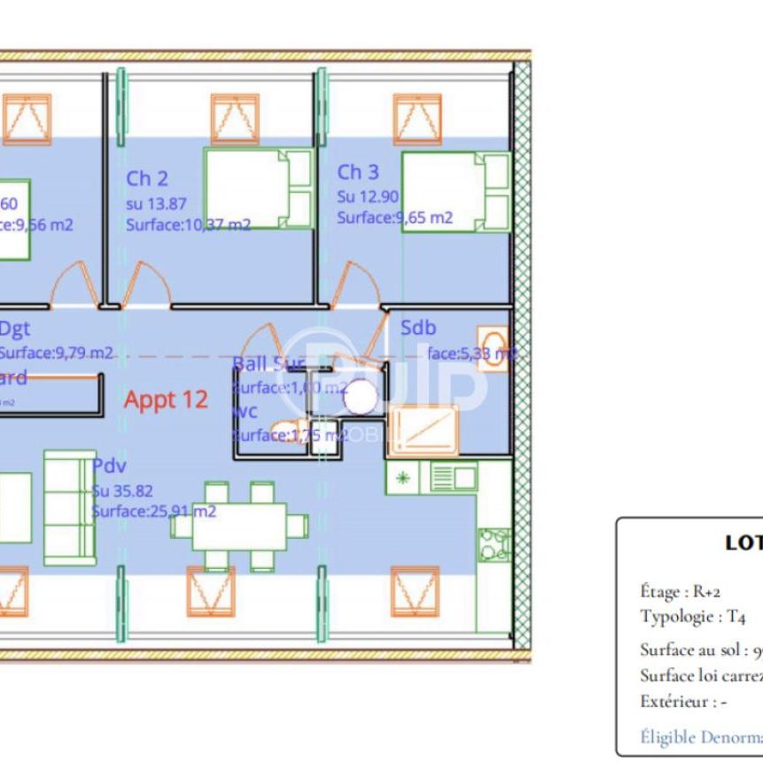 Appartement à louer à Lens - Réf. LGLI15623 - Photo 1