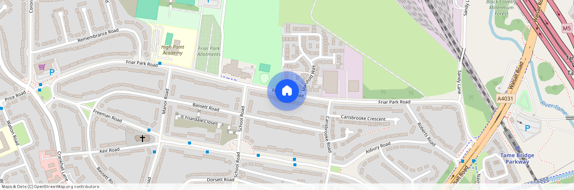 Friar Park Road, Friar Park, Wednesbury, West Midlands, WS10 0LB