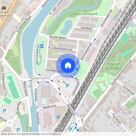 Kanaalbrugstraat 37, 1500 Halle, België