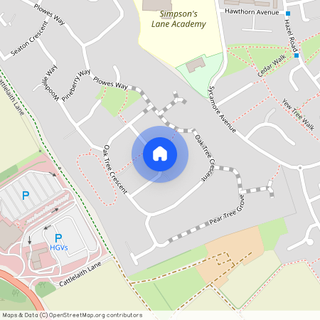 Rainsborough Park, Knottingley, West Yorkshire, WF11
