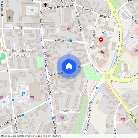 ul. Generała Józefa Hallera, Jarocin, Jarocin, jarociński, wielkopolskie