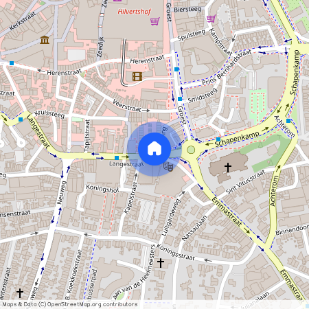 Centrum, 1211 GZ, Langestraat, Hilversum