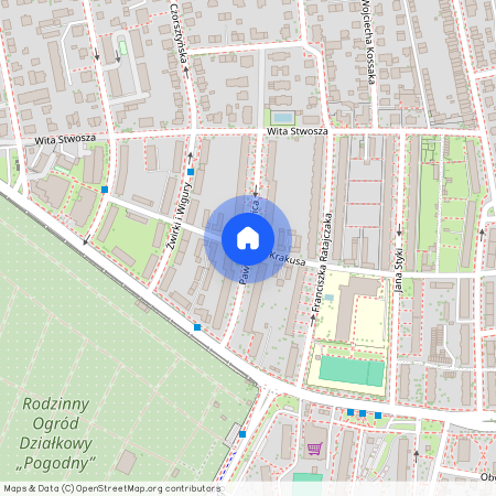 ul. Pawła Włodkowica, Pogodno, Zachód, Szczecin, zachodniopomorskie