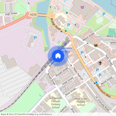 Railway Road, Sheerness, Kent, ME12