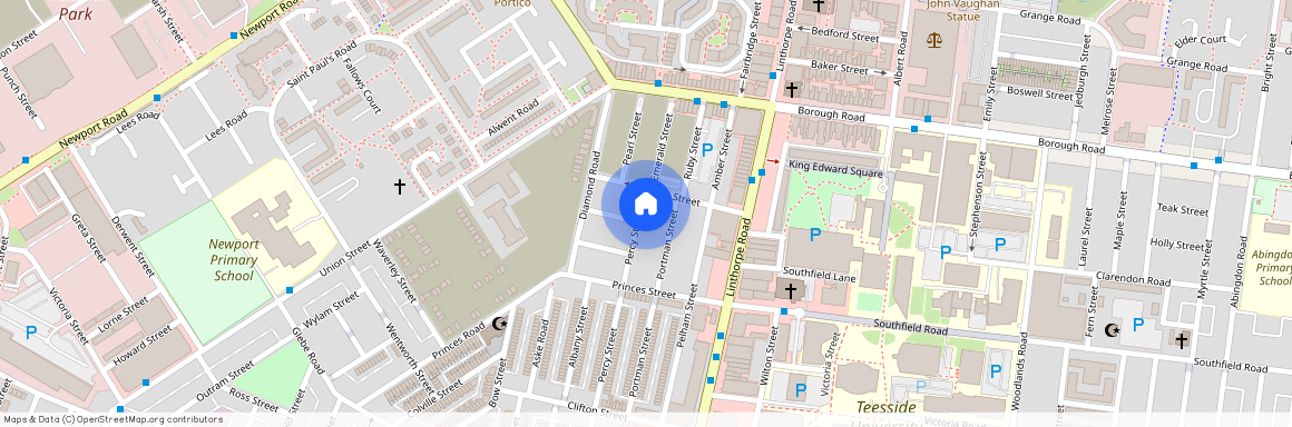 Percy Street, Middlesbrough, TS1