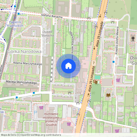 Stanisława Kostki Potockiego 30, Kraków, Prądnik Biały, Górka Narodowa