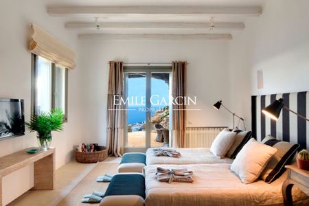 Évasion à Mykonos : Villa Élégante et Tranquille avec Vues Panoramiques - Photo 5