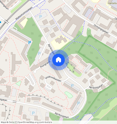 Aprikosgatan, Hässelby