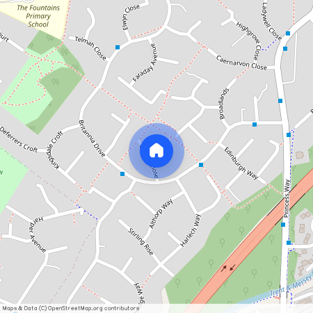 Glamis Close, Stretton, Burton-on-Trent