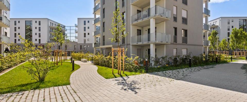 Perfekt für Studenten! 1- Zimmer-Apartment im Augusta & Luca mit Dachterrasse - Photo 1