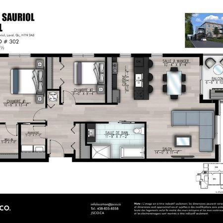 4½ à louer | 3 ÉLECTROMÉNAGERS | INTERNET | ASCENSEUR | RANGEMENT | 1er Février 2026 - Photo 3