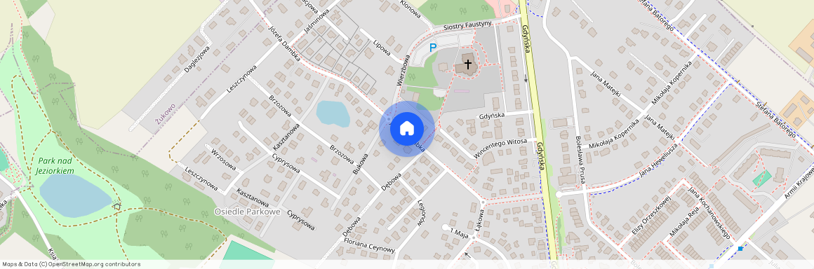 ul. Józefa Dambka, Żukowo - miasto, Żukowo, kartuski, pomorskie