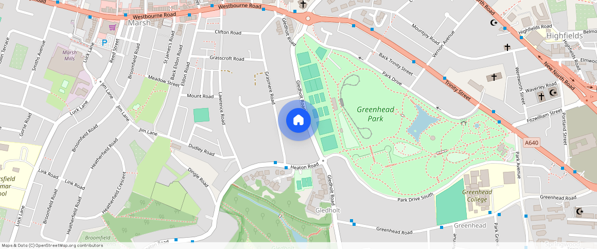 Room 13, ** Gledholt Road, Huddersfield