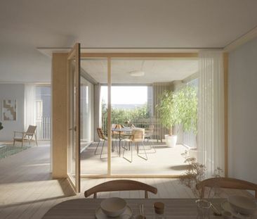 3.5-room new construction apartment, development "Wohnpark Oberdorf" - Photo 4