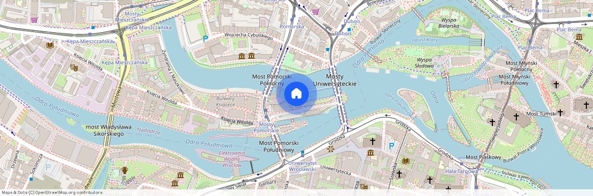 ul. Księcia Witolda, Nadodrze, Śródmieście, Wrocław, dolnośląskie