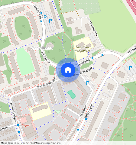 Vilunda, Upplands Väsby, Stockholm, Mandelgatan 12