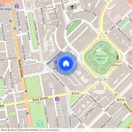 West Halkin Street, London, SW1X